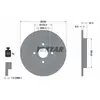 Disque de frein TEXTAR 92156300 arrière, plein, 1 pièce