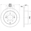 Disque de frein PRO 8DD 355 125-301 Hella Pagid GmbH 8DD355125301