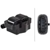 Bobine d'allumage, 12 V HELLA, par ex. pour Smart