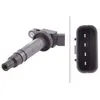 Bobine d'allumage, 12 V HELLA, par ex. pour Toyota, Lexus