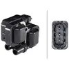 Bobine d'allumage, 12 V HELLA, par ex. pour Mercedes-Benz
