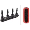 Bobine d'allumage, 12 V HELLA, par ex. pour Vauxhall, Opel