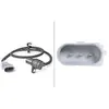 Capteur d'angle, vilebrequin, 12 V HELLA, par ex. pour Audi, VW, Seat, Skoda