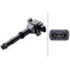 HELLA 5DA 358 057-971 Bobine d'allumage - 3pôle - Bobine crayon - vissé