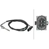 HELLA 6PT 358 181-451 Capteur, température des gaz - 2pôle - vissé - Câble: 1100mm