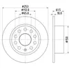 Disque de frein PRO 8DD 355 132-281 Hella Pagid GmbH 8DD355132281