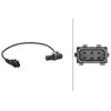 Capteur, position d'arbre à cames 6PU 009 168-301 Hella 6PU009168301