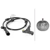 HELLA 6PU 230 040-291 Capteur, vitesse de roue - 2pôle - Essieu avant - avec support
