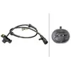 HELLA 6PU 230 040-251 Capteur, vitesse de roue - 2pôle - Essieu avant - avec support