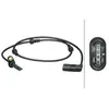 HELLA 6PU 012 679-431 Capteur, vitesse de roue - 4pôle - Essieu avant - Longueur totale: 1049mm