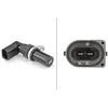Capteur d'angle, vilebrequin 6PU 009 163-961 Hella 6PU009163961