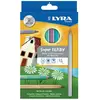 Lyra Crayon de couleur triangulaire metallic - x12