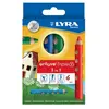LYRA Crayons de couleur enfant triangulaires set de 6