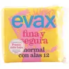 Evax Fina&Segura Serviette avec des Ailes Normales 50 g