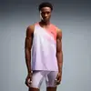 T-shirt bretelles Puma LightSpeed Ultraweave Graphic lilas rouge - M