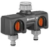 Gardena 08193-20 raccord des tuyaux d'eau Noir, Gris, Orange 1 pièce(s)