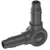 Gardena Jonction en L 3/16 4.6mm Connexion «Easy & Flexible» - 13212-26