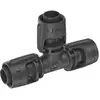 Gardena Dérivation en T 1/2 13mm Boite de 5 pieces. Connexion «Quick & Easy»