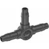 Gardena Dérivation en T 3/16 4.6mm Connexion «Easy & Flexible» - 13211-26