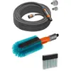 Gardena Kit brosse de lavage pour vélo avec tuyau Liano