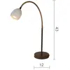 Menzel Provence mate lampe à poser à bras flex