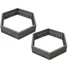 Habitat et Jardin Kit de 2 carrés potagers "Ergo" - 110 x 25 cm