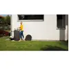 Récupérateur d'eau de pluie 220L Garantia coloris brun Ø.57 x H.93 cm