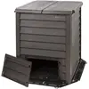 Kit Composteur Imitation Bois 600 L Thermo Wood GARANTIA  Plastique