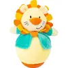 Small Foot culbuteur Leo junior 18 cm en peluche