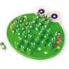 Small Foot Jeu de société Solitaire Grenouille en bois - LEGLER - A partir de 6 ans - 34 pions