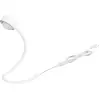 LIGHTME Lampe à poser Powerlens Snake, blanc, bras flexible