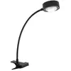 LIGHTME lampe à poser Powerlens Flex, pince, noir