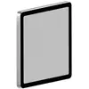 Lightme applique miroir LED Aqua angulaire chromé