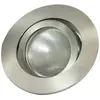 Megatron MT75201 Decoclic Collerette LED GU10, GU5.3 fer (brossé)