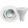 Megatron DecoclicSet anneau LED GU10 4,2 W blanc