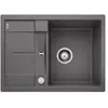 Blanco - Evier Metra 45S Compact Silgranit - Gris Rocher - Vidage : Automatique