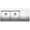 Evier Blanco divon ii 8 s-if Inox - Inox Lisse - Egouttoir a droite