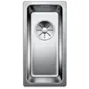 Blanco 522952 ANDANO 180-U Évier de Cuisine Inoxydable, Acier Poli