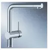 BLANCO LINUS 517183 Robinet, en Acier Inoxydable Brossé, Haute Pression