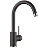 Blanco Blanco 526145 Mida Robinet de Cuisine, Noir Silgranit, Hochdruck