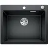 Évier de cuisine - BLANCO - PLEON 6 - Noir - Granit - 1 bac - Automatique