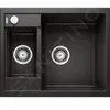 BLANCO 525922 METRA, Noir, 60 cm Unterschrank | Becken