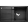 Blanco - Evier Metra 5S-F Silgranit - noir - Vidage : Automatique