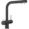 Mitigeur - BLANCO - FONTAS-S II - Pivotant - Anthracite - Inox lissé
