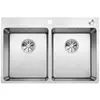 Blanco Andano Évier de cuisine, 525248, 340/340-IF