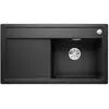 Blanco 526046 Zenar 5 S Évier de Cuisine en Granit, Noir, 50 cm Unterschrank
