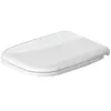 Duravit 006739 Abattant WC à Fermeture Douce Code D Blanc, 1.00