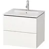 Duravit L-Cube Meuble sous-vasque, 2 tiroirs, LC624001818,