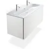 Duravit L-Cube Meuble sous-vasque, 2 tiroirs, LC624301818,