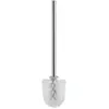Duravit 0099271000 buersten WC d'de Code wandhängend, Verre Mat chromé